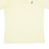 DISNEY Mickey Mouse Mens Polo Shirt Yellow L