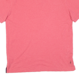 TOMMY HILFIGER Custom Fit Mens Polo Shirt Pink L