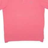 POLO RALPH LAUREN Mens Polo Shirt Pink XL