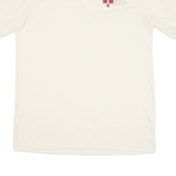 HANES Mens Polo Shirt Yellow L