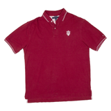TOMMY HILFIGER Mens Polo Shirt Maroon XL