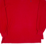 POLO RALPH LAUREN Mens Polo Shirt Red Long Sleeve XL