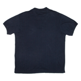 CHAPS RALPH LAUREN Mens Polo Shirt Blue Striped L