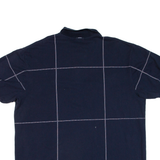 NAUTICA Mens Polo Shirt Blue Striped XL