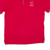 TOMMY HILFIGER Mens Polo Shirt Red 2XL