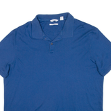 CALVIN KLEIN Mens Polo Shirt Blue XL