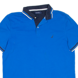 NAUTICA Mens Polo Shirt Blue XL