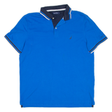 NAUTICA Mens Polo Shirt Blue XL