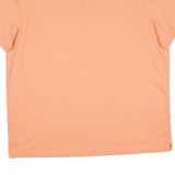 CALVIN KLEIN Mens Polo Shirt Orange XL