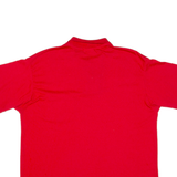 HANES Mens Polo Shirt Blue XL