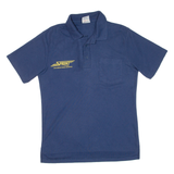 CADILLAC Mens Polo Shirt Blue M