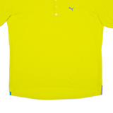 PUMA Mens Polo Shirt Green XL