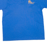 CRYSTAL SPRINGS Mens Polo Shirt Blue XL