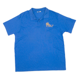 CRYSTAL SPRINGS Mens Polo Shirt Blue XL