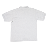 Mens Polo Shirt Grey L