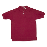 WINDRIDGE Mens Polo Shirt Maroon XL