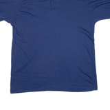 CRYSTAL SPRINGS Mens Polo Shirt Blue L