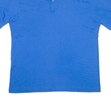 Mens Polo Shirt Blue 2XL