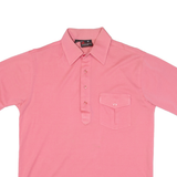 Womens Polo Shirt Pink M