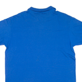 ANVIL Mens Polo Shirt Blue XL