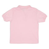 SHENANIGANS Womens Polo Shirt Pink L