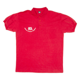 SCREEN STAR Mens Polo Shirt Red XL