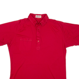 ANTIGUA Mens Polo Shirt Red L