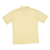 Mens Polo Shirt Yellow M