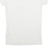 CALVIN KLEIN JEANS Womens T-Shirt White V-Neck M
