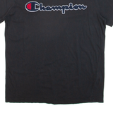 CHAMPION Mens T-Shirt Black XS