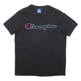 CHAMPION Mens T-Shirt Black XS