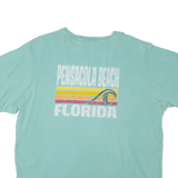 ALVIN'S ISLAND COLLECTION Pensacola Beach Mens T-Shirt Blue L