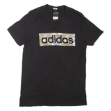 ADIDAS Mens T-Shirt Black S