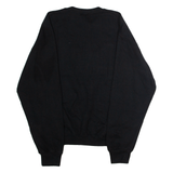 RUSSELL ATHLETIC EWU Eagles Mens Sweatshirt Black Crew Neck 90s USA M