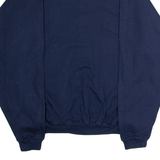 THE COTTON EXCHANGE Augustana Mens Sweatshirt Blue Crew Neck 90s USA XL