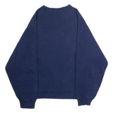 J. American Gonzaga Basketball Bulldogs Mens Sweatshirt Blue 90s USA M