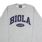 JANSPORT Biola Alumni Mens Sweatshirt Grey Crew Neck XL