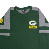 NFL Green Bay Packers Mens Sweatshirt Green Crew Neck USA XL