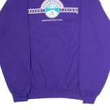LEE Foxwoods Resort Casino Mens Sweatshirt Purple Crew Neck 90s USA L