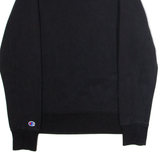 CHAMPION Mens Sweatshirt Black Crew Neck S