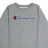 CHAMPION Womens Sweatshirt Grey Crew Neck XL