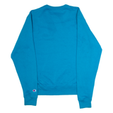 CHAMPION Mens Sweatshirt Blue Crew Neck S