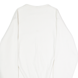 CHAMPION REVERSE WEAVE Mens Sweatshirt White Crew Neck S