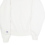 CHAMPION REVERSE WEAVE Mens Sweatshirt White Crew Neck S