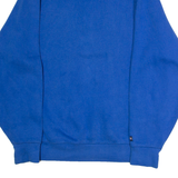 JANSPORT Delaware Mens Sweatshirt Blue 1/4 Zip 90s USA M