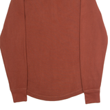 CARHARTT Relaxed Fit Mens Sweatshirt Red 1/4 Zip S
