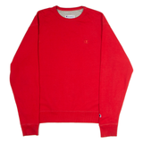 CHAMPION Mens Sweatshirt Red Crew Neck M