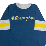 CHAMPION Mens Sweatshirt Blue Crew Neck M