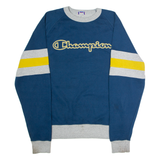 CHAMPION Mens Sweatshirt Blue Crew Neck M
