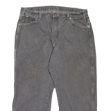 DICKIES Workwear Mens Jeans Grey Loose Tapered W38 L27